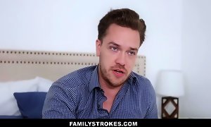 Stepsister Athena Rayne is stalking my cock