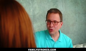 Parents find out their step siblings like each other