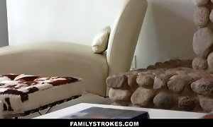 Charity Crawford teases her step-brother while he sleeps