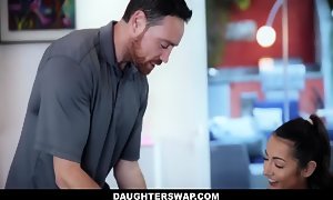 Daughter penetration after gymnastics session